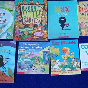 Cookie's Week Max Brave Dragon Tea Little Monkeys Anansi set of 8 Paperbacks New